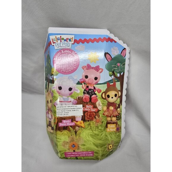 RARE NEW Lalaloopsy PURRTY KITTEN PAWS Orange Jointed Cat PET PALS - Picture 14 of 16